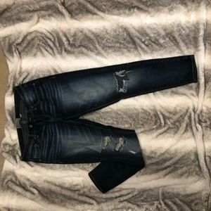 BKE distressed skinny jean